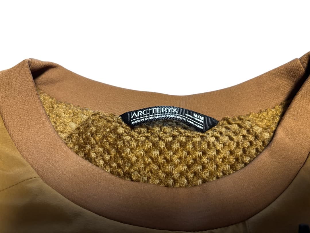 美品：ARC'TERYX Proton Crew M's Mサイズ ブラウン