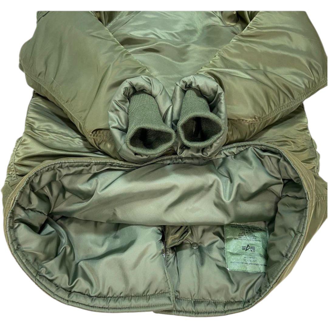 ✨ALPHA INDUSTRIES N3B モッズコート カーキ Lサイズ