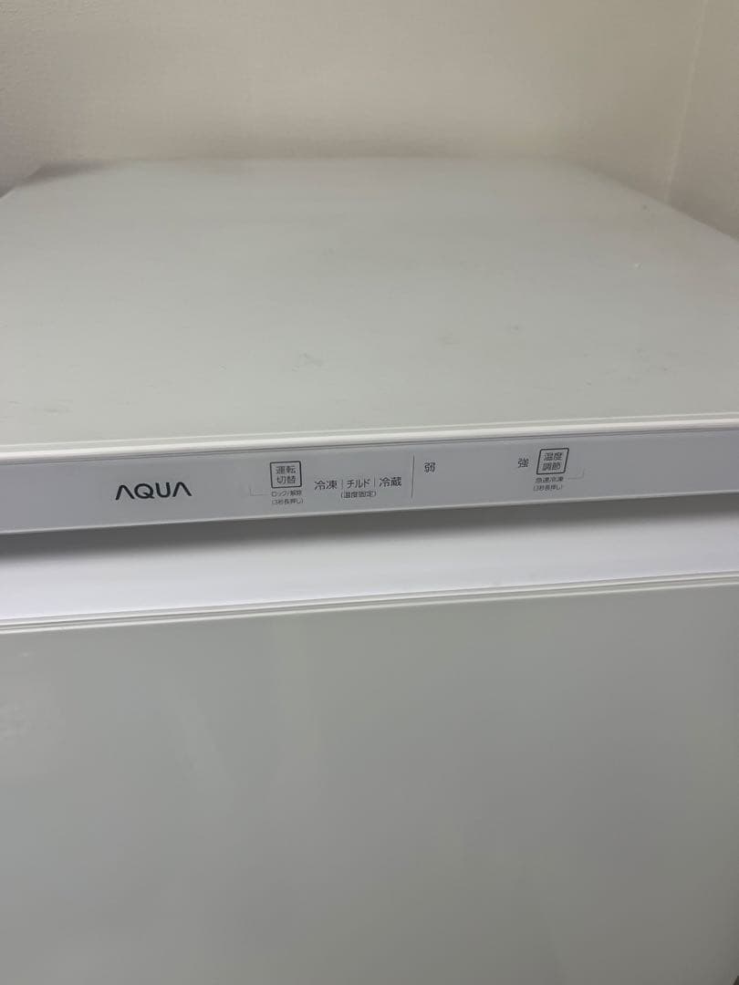 【匿名発送】AQUA 冷凍庫 AQF-GS13J(W)型 （冷蔵、チルド変更可）