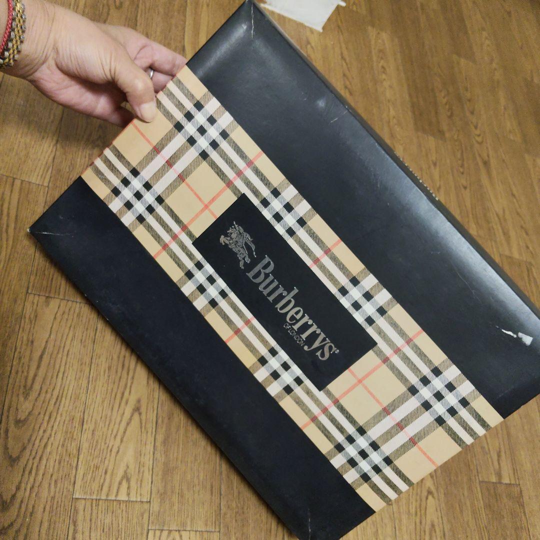 Burberrys バーガンディ フリンジ付きブランケット