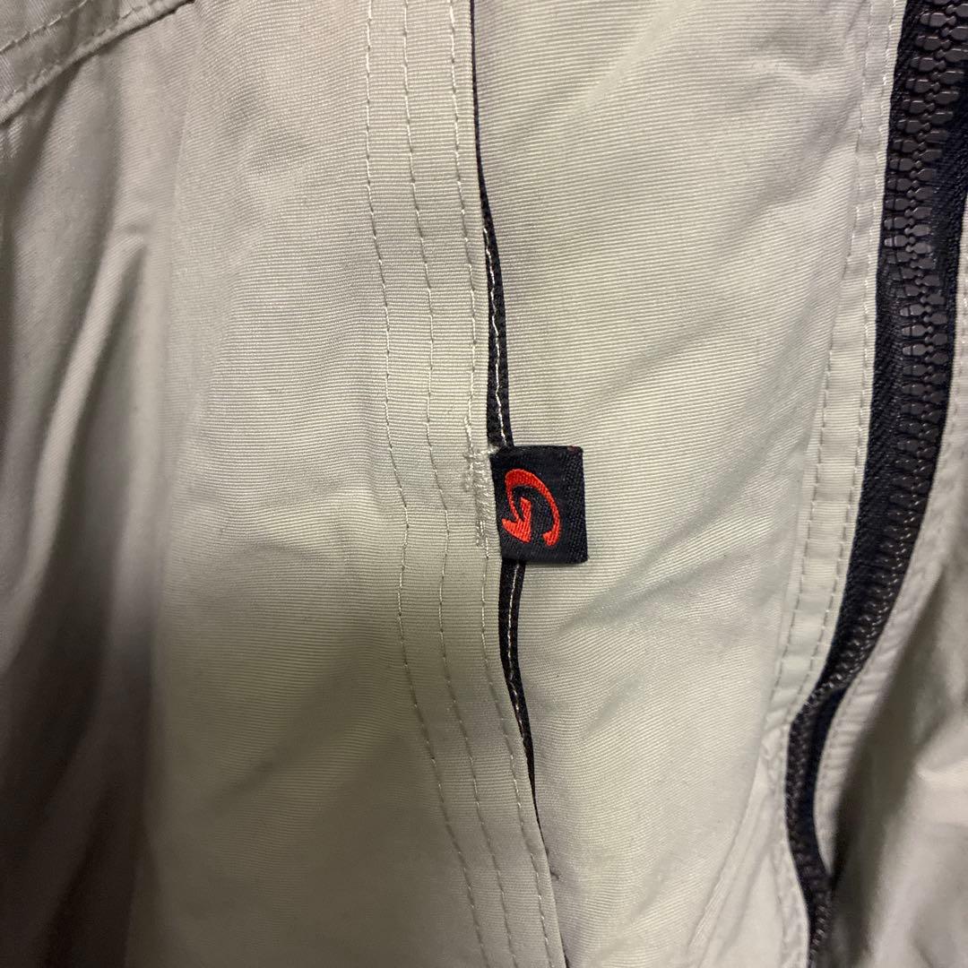 GRAMICCI ナイロンジャケット ライトグレーSサイズUSA製ヴィンテージ物