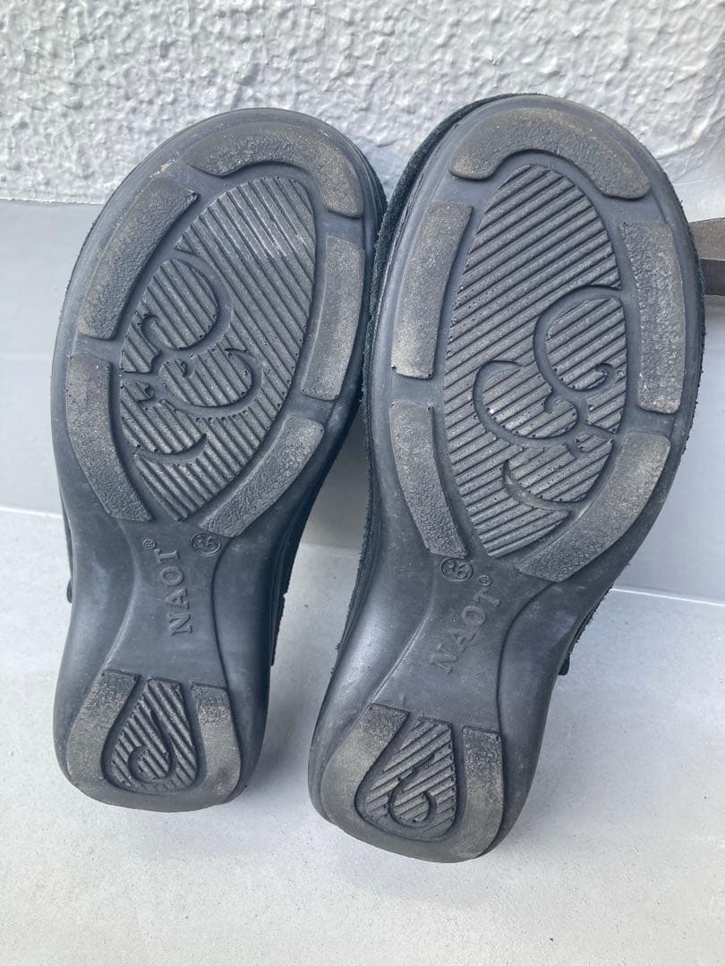 NAOT IRIS マットブラック 36