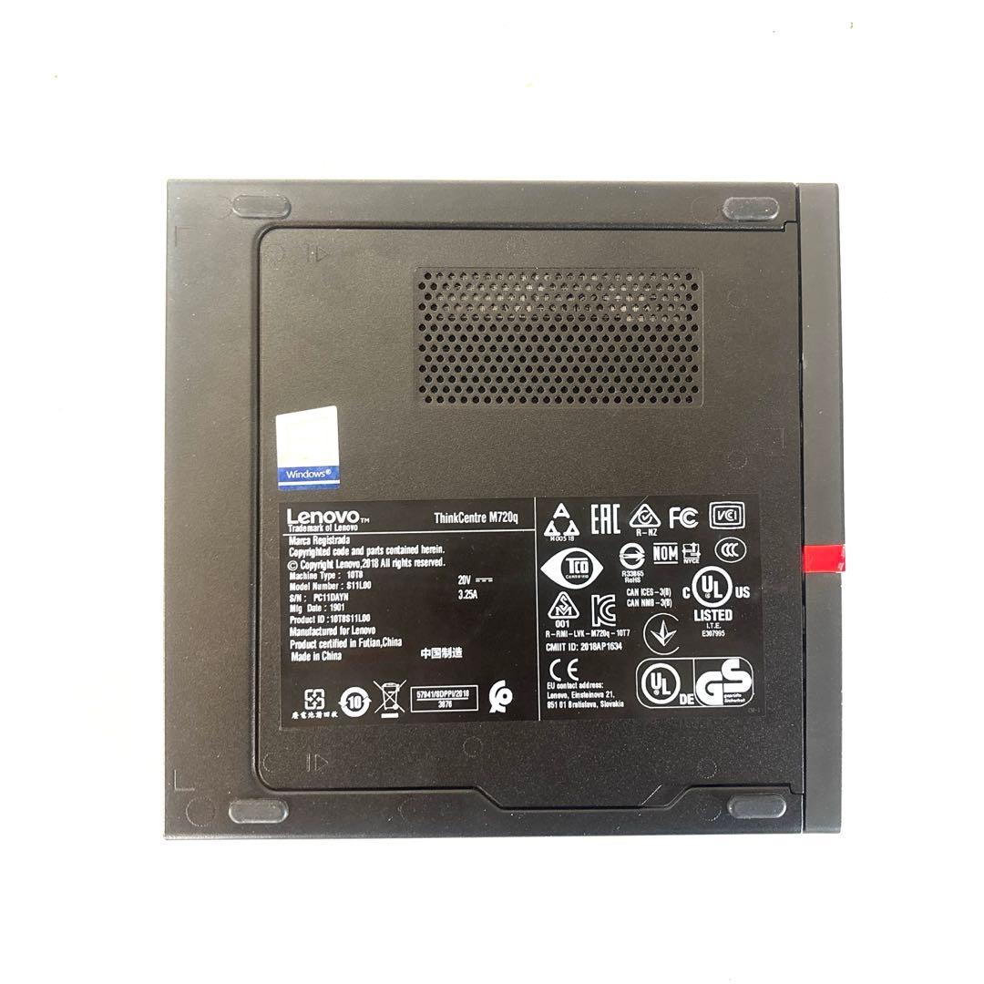 美品爆速仕様第9世代CPU LenovoM720 q Windows11pro