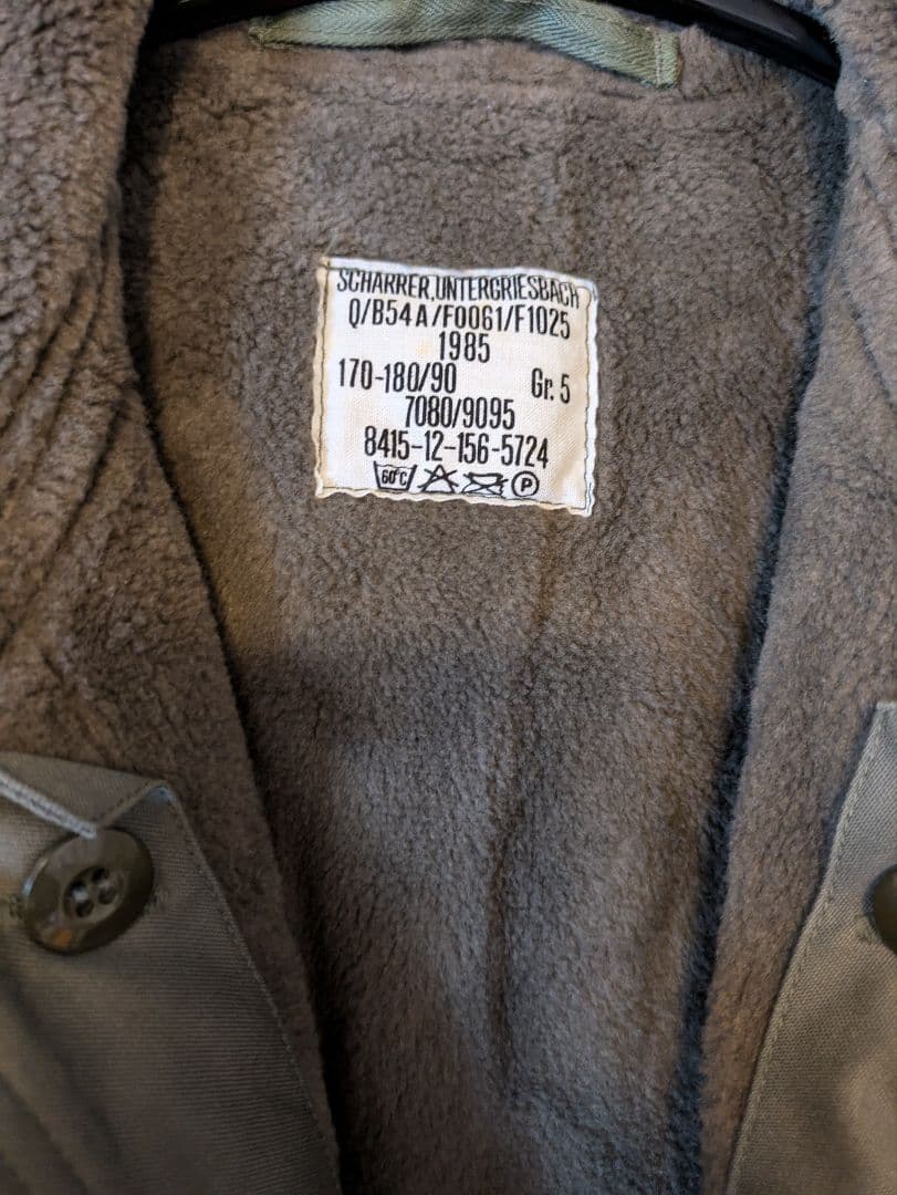 ドイツ軍　ヴィンテージモッズコート　美品