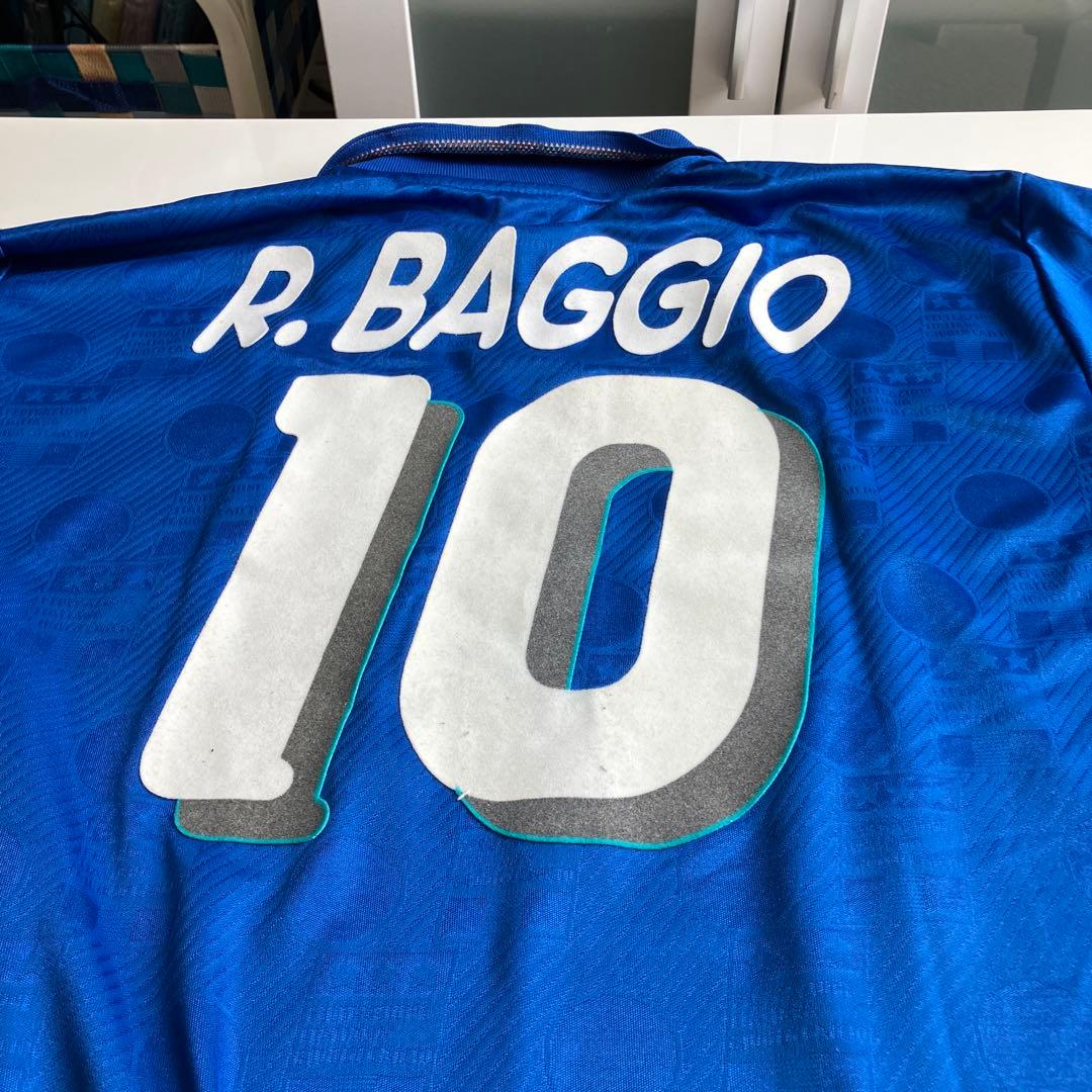 R. BAGGIO イタリア代表 サッカージャージ XL