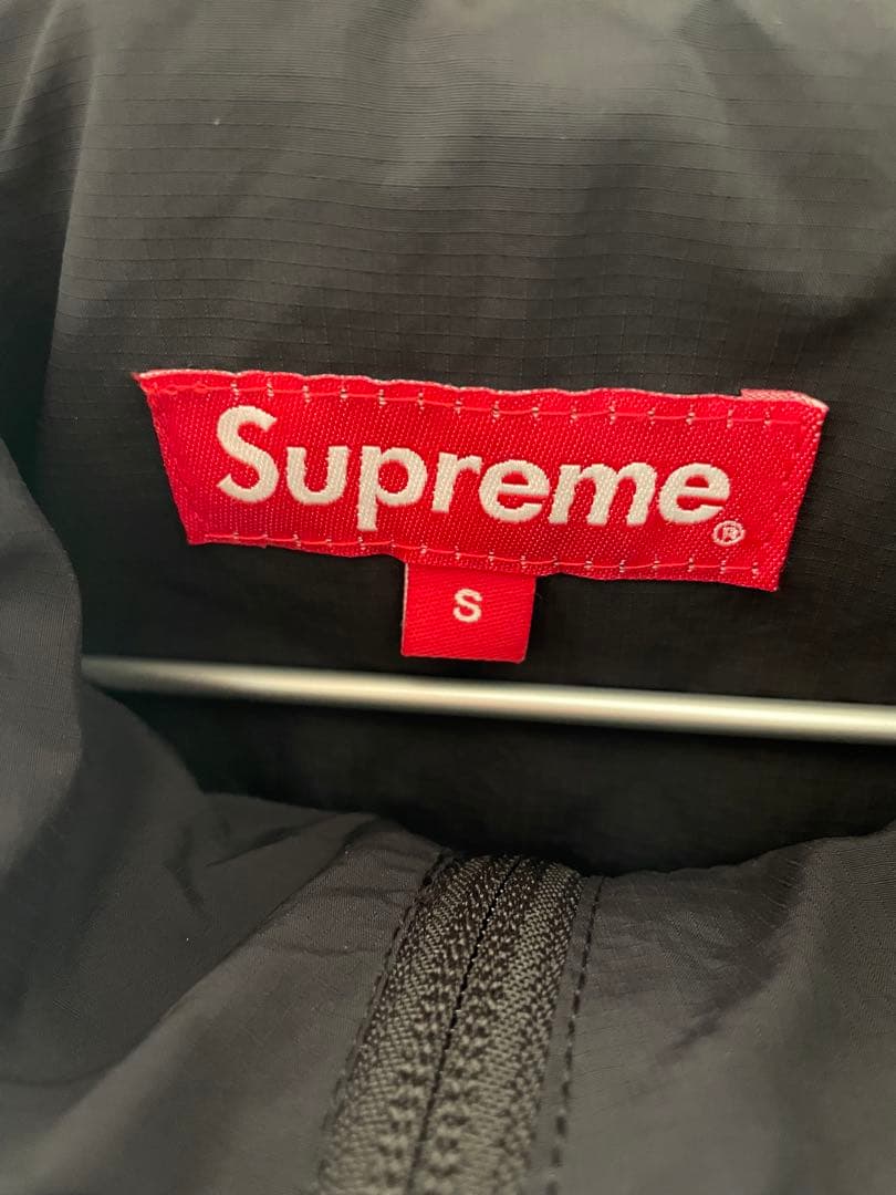 SUPREME Cleve Logos Ripstop Jacket 黒 S