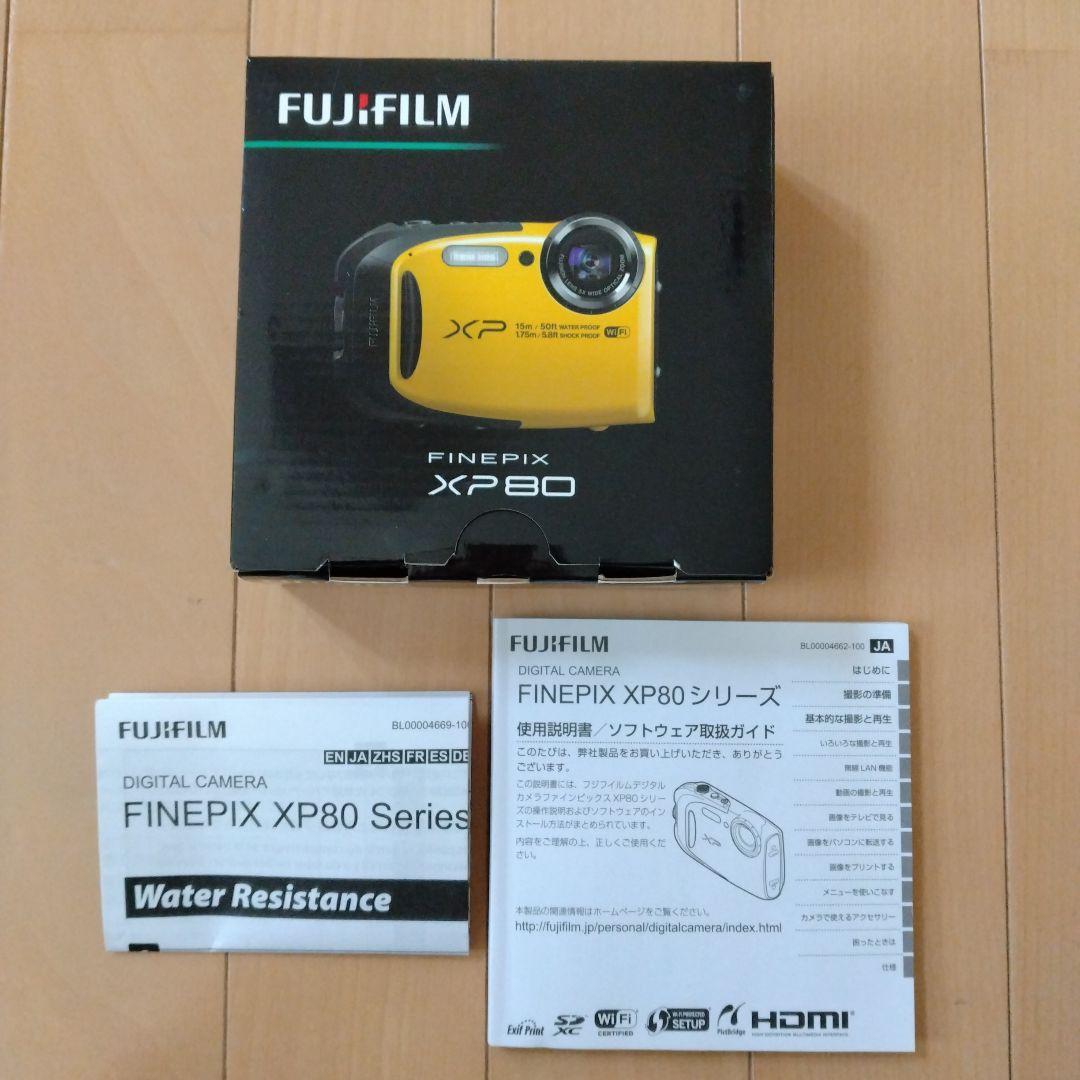 水中撮影可能　FinePix XP80【超美品】