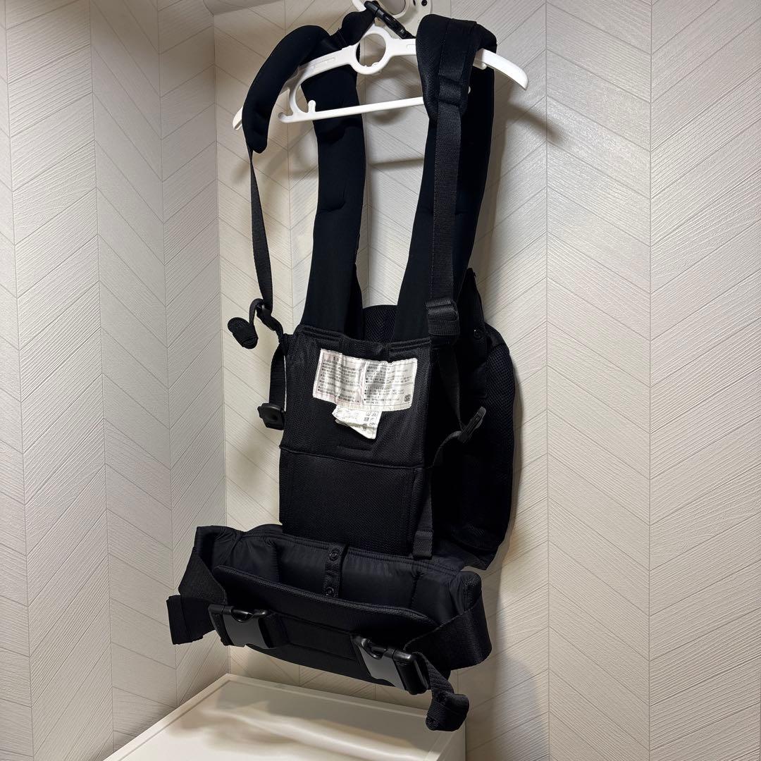 アンジェリッテ　ベビーキャリアオン(ブラック)