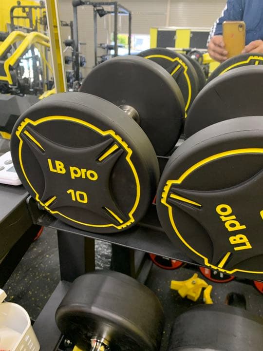 TPUダンベル　　50kg 2個