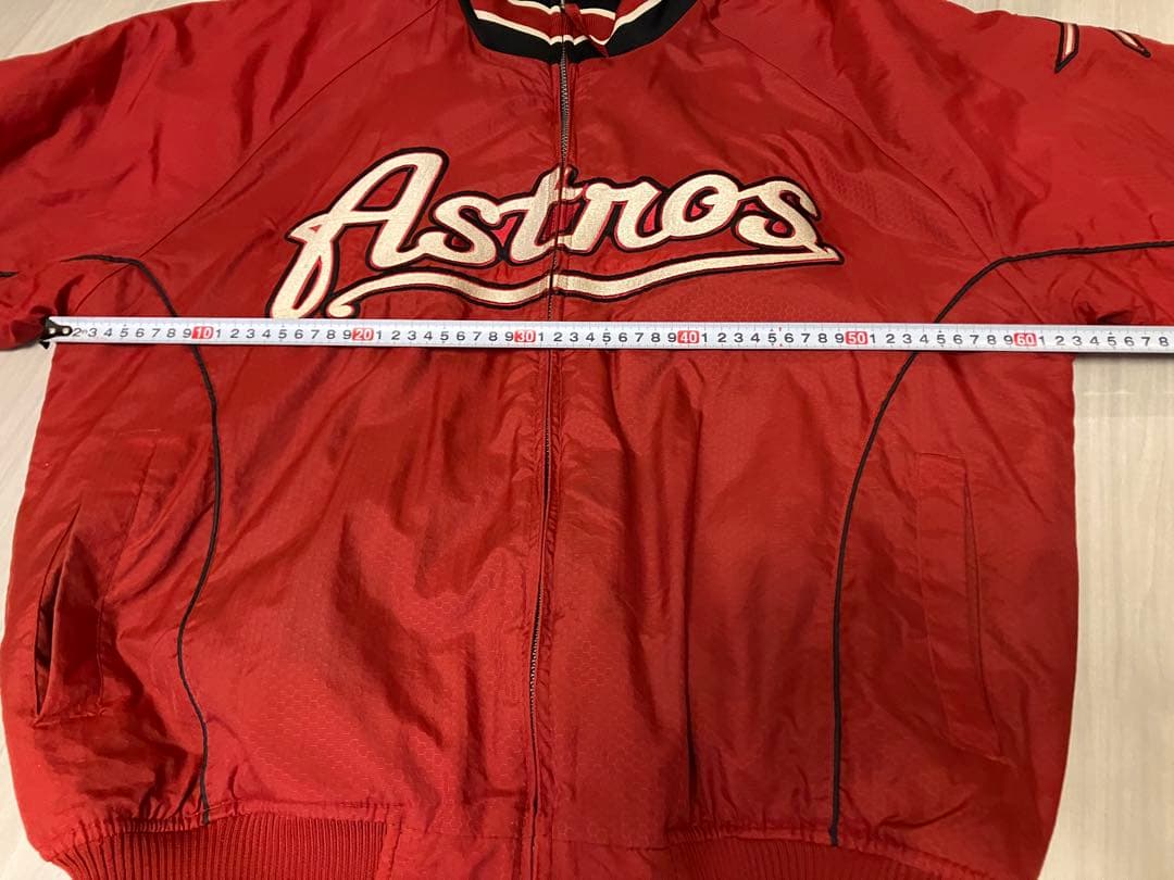 Majestic マジェスティック MLBスタジアムジャケット レッド