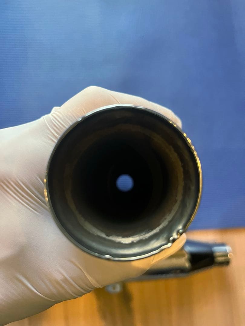 スポーツスター　北米マフラー　16mmパンチアウト