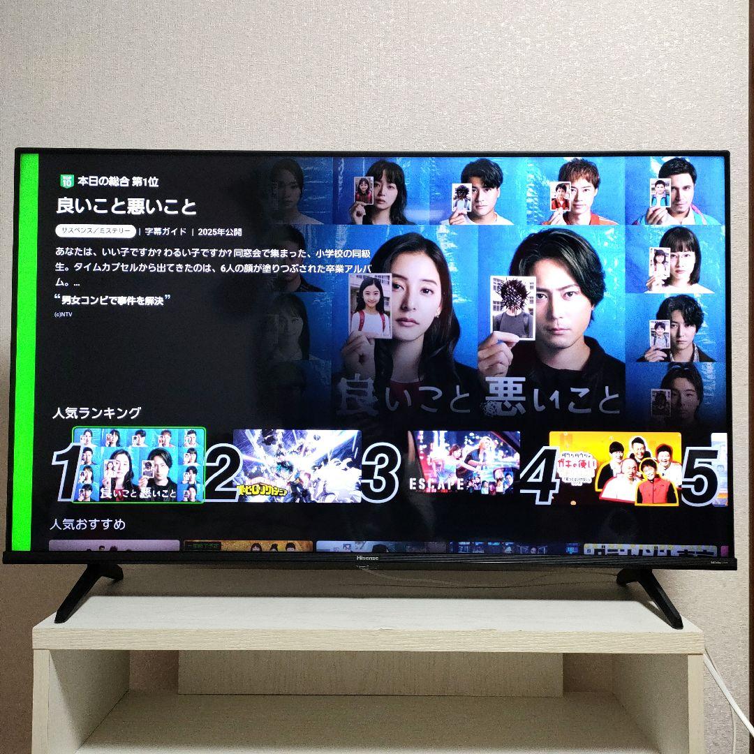 Hisense[2024年製品]43E6K