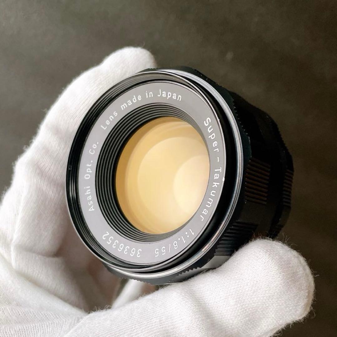 【分解清掃済み】 Super Takumar 55mm f1.8 後期型 M42