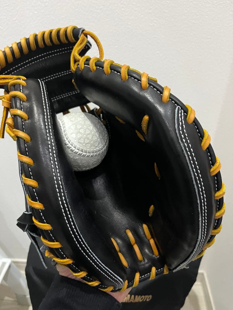 山本グラブスタジオ　硬式キャッチャーミット　912V