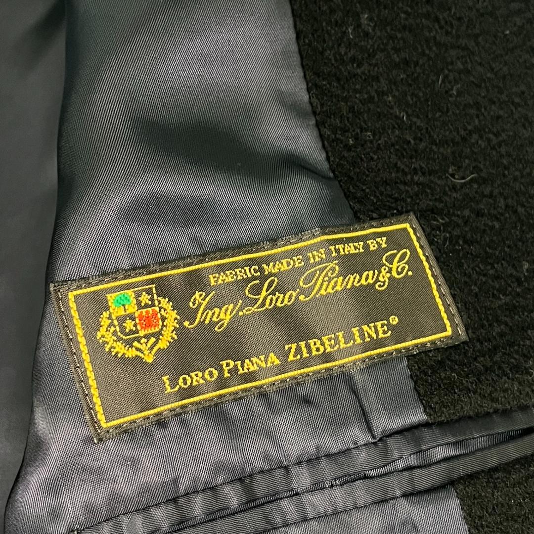 23区　Aライン ウールコート ロロピアーナ 黒　Mサイズ