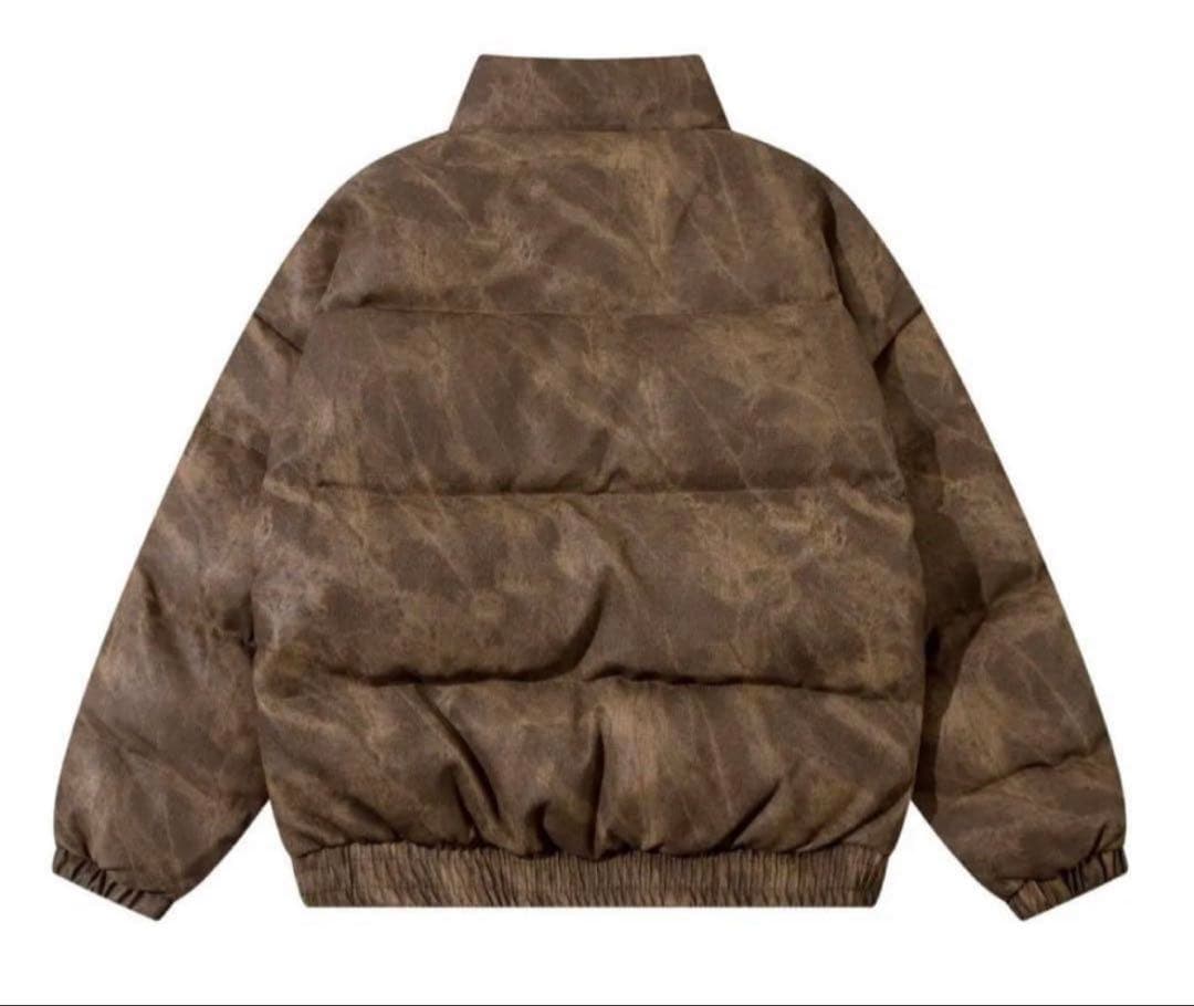 SKATE PARK ブラウンキルティングジャケット ダウンジャケット　ブラウン