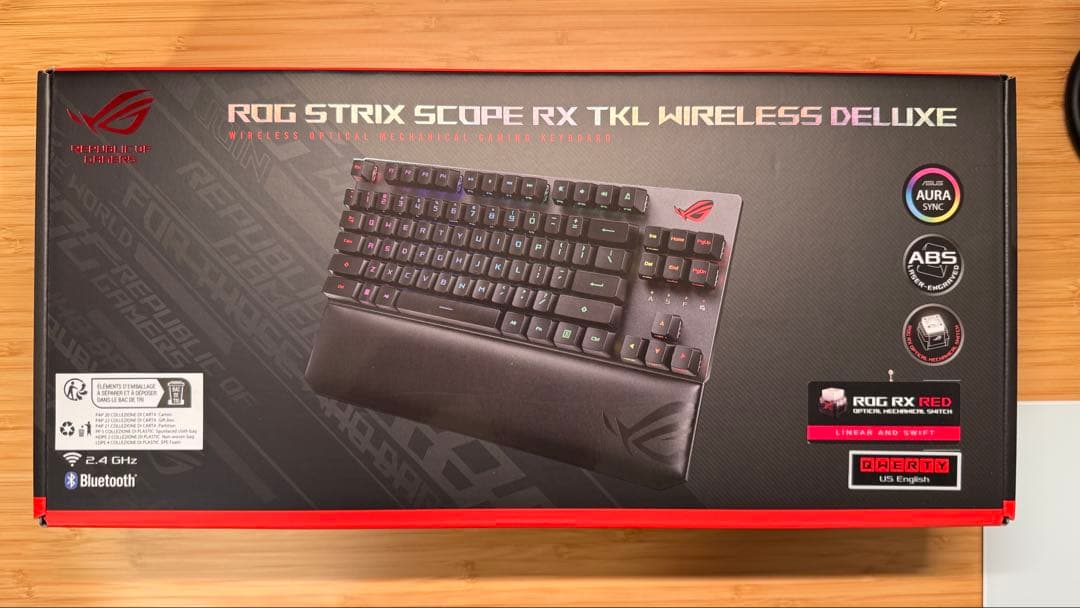 キーボード ROG STRIX SCOPE RX TKL WIRELESS DELUXE
