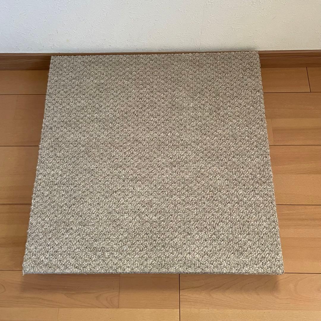 静床ライト 防音タイルカーペット30枚 防音ラグ 10枚②