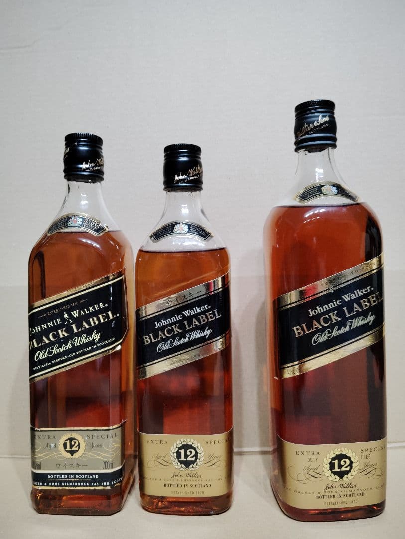 ジョニーウォーカー ブラックラベル 12年 750ml ９本セット