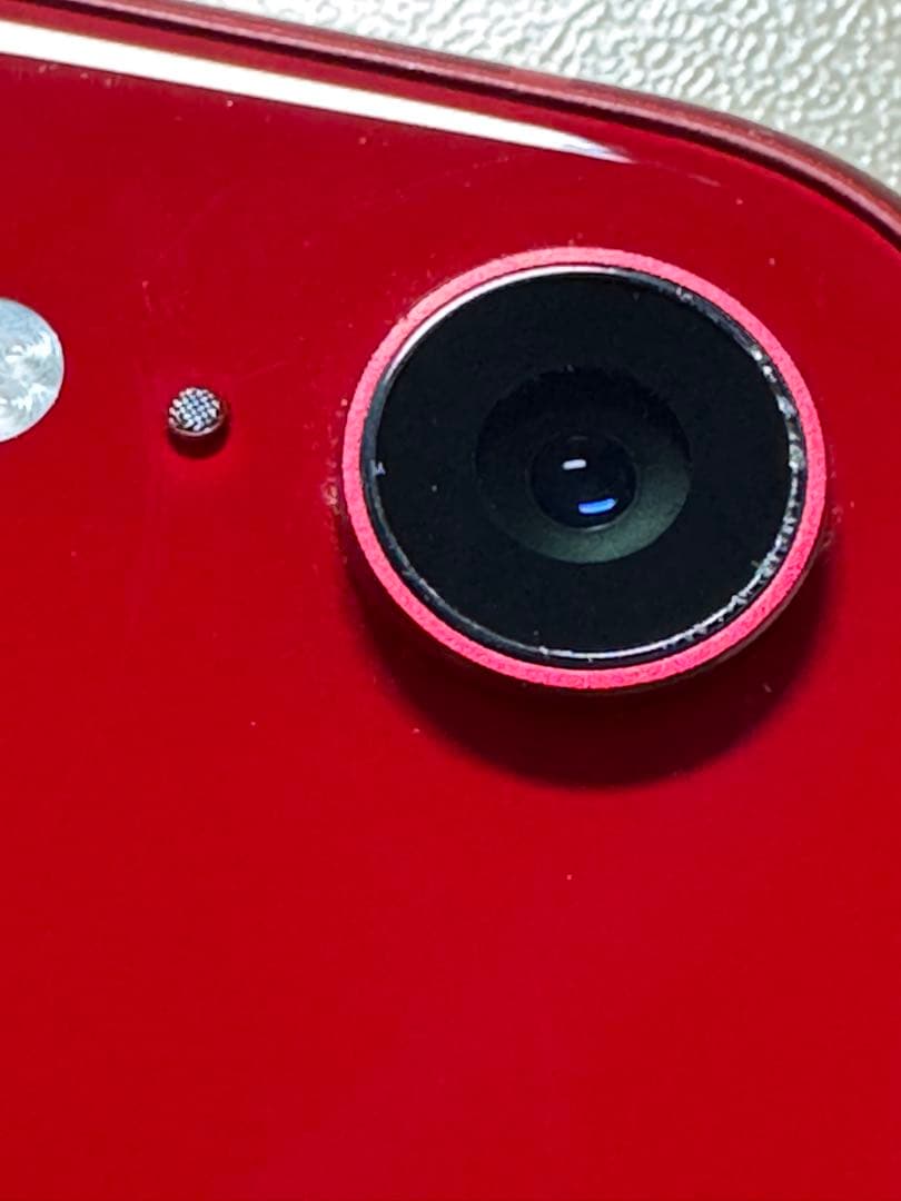 iPhone XR SIMフリー RED/レッド/赤 128GB おまけ付き