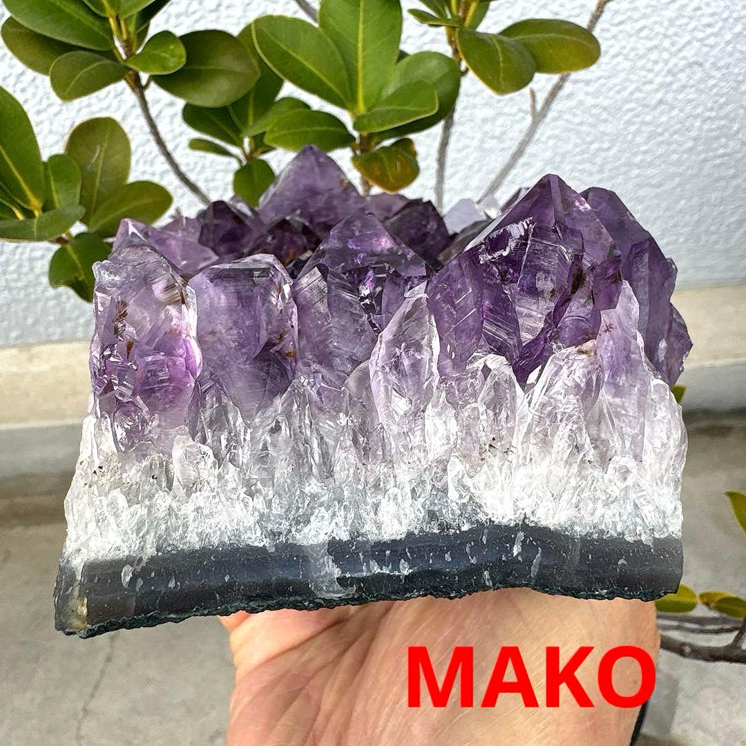 M1852☆アメジストクラスター1.3Kg☆天然石　原石☆N51201