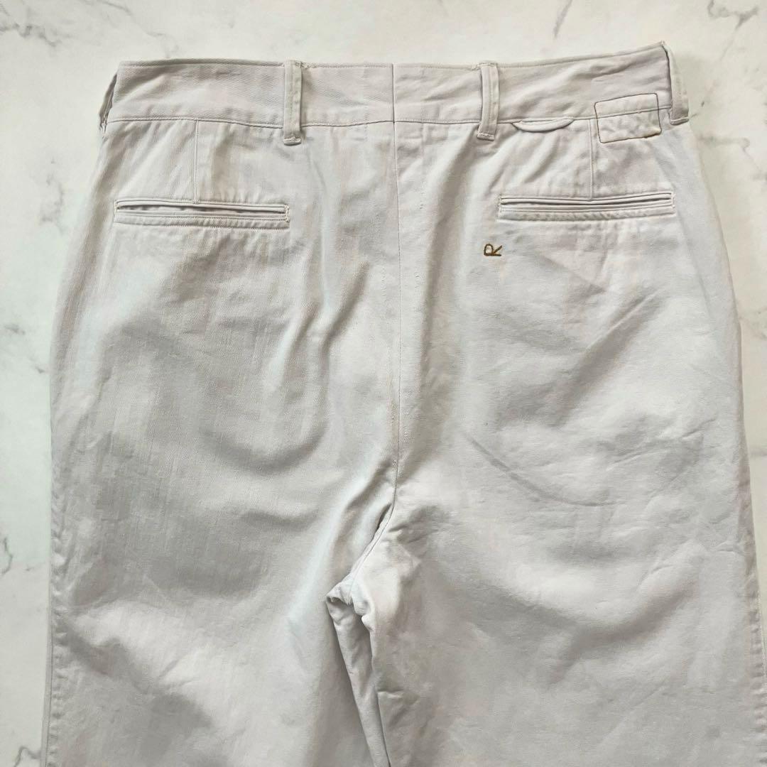 XLサイズ✨ 45R おこめチノのシャルロットパンツ 4 ホワイト