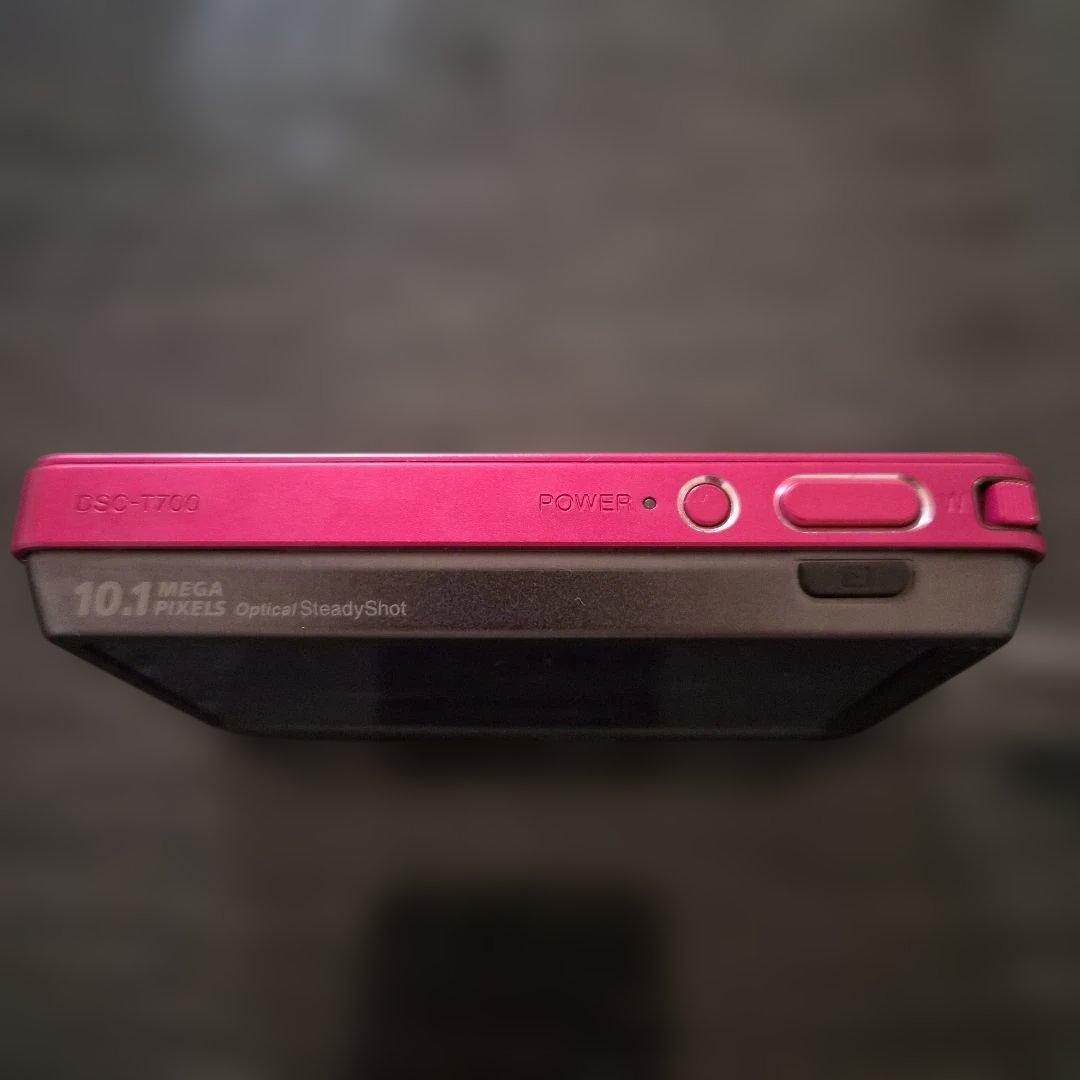SONY Cyber shot DSC-T700 ピンク 10.1メガピクセル
