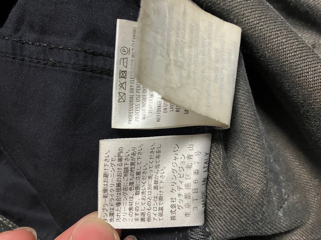 gucci 13aw ホースビット スキニーデニム　フェードグレー