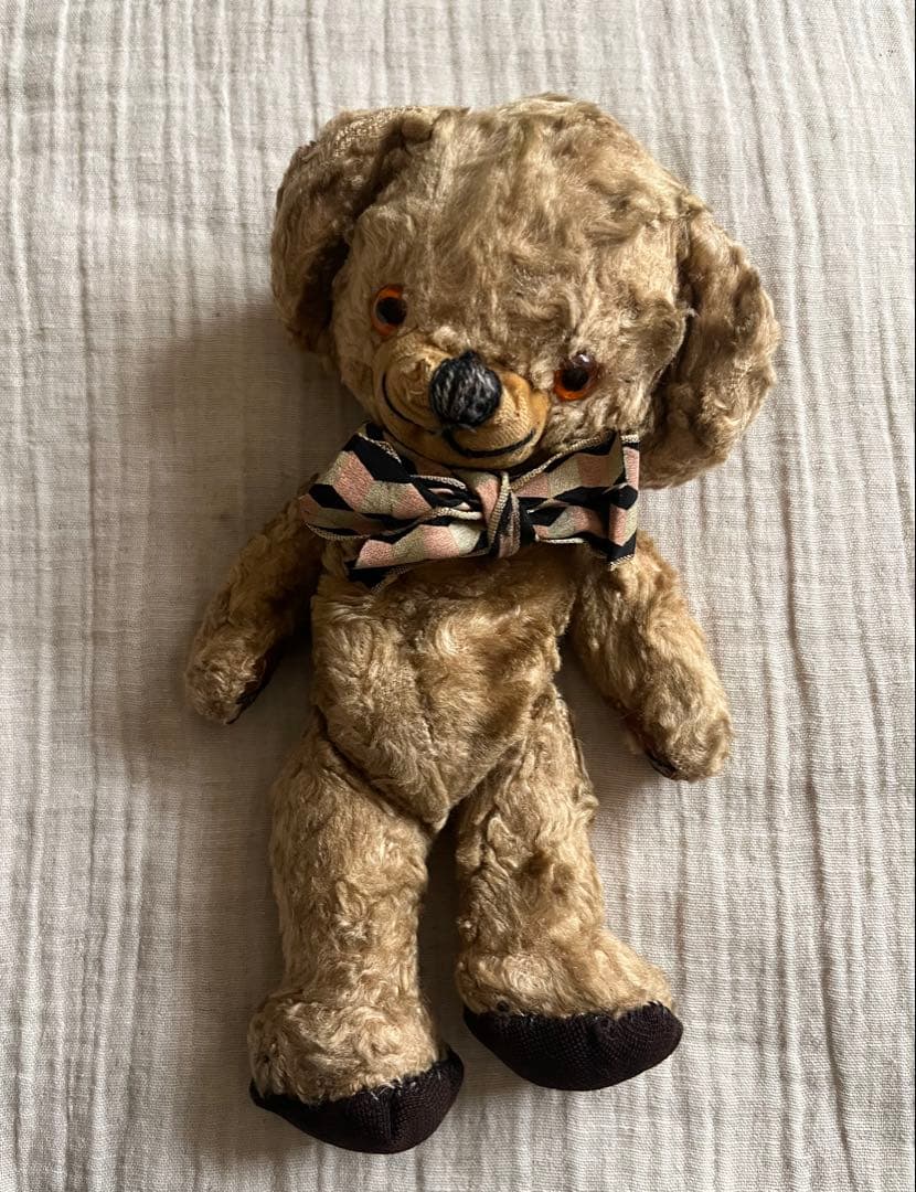 アンティークヴィンテージ英国製メリーソートチーキーテディベア ぬいぐるみドール