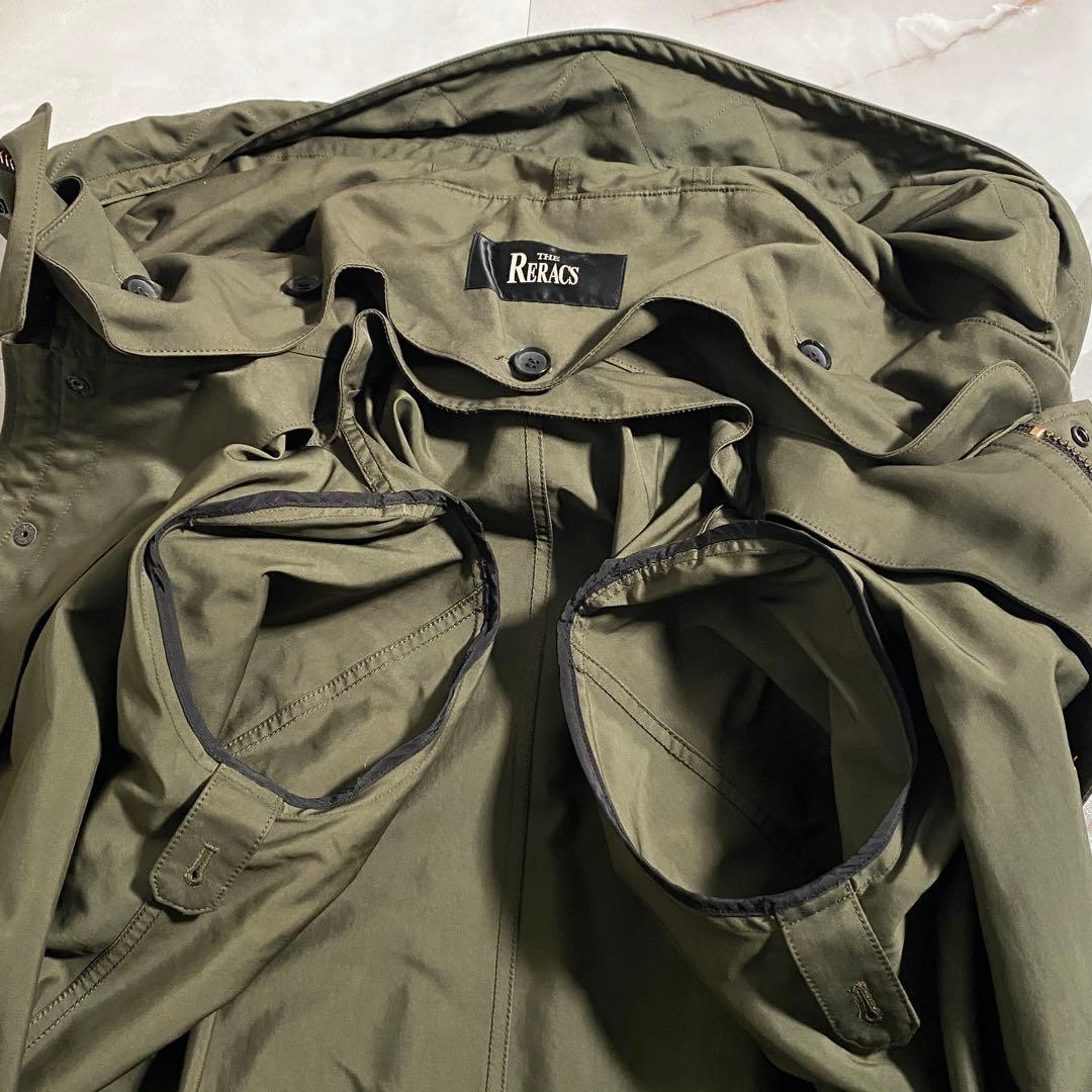 B15094 ザリラクス　UA別注　18aw ザモッズコート　カーキ　38