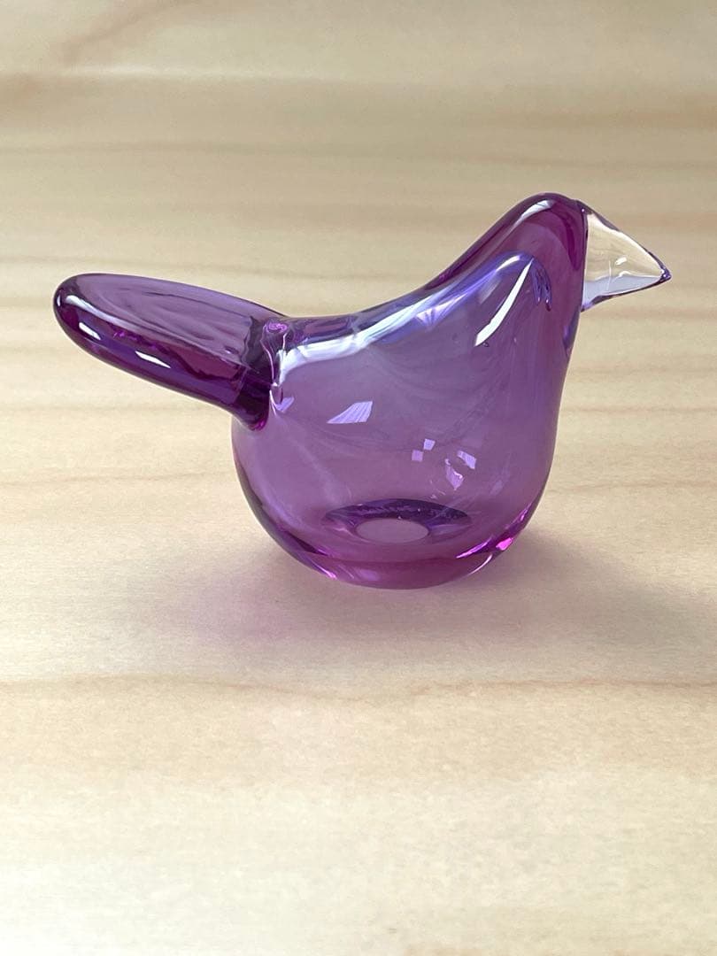 イッタラ　バード　シエッポ　アメジスト×クリア　scope