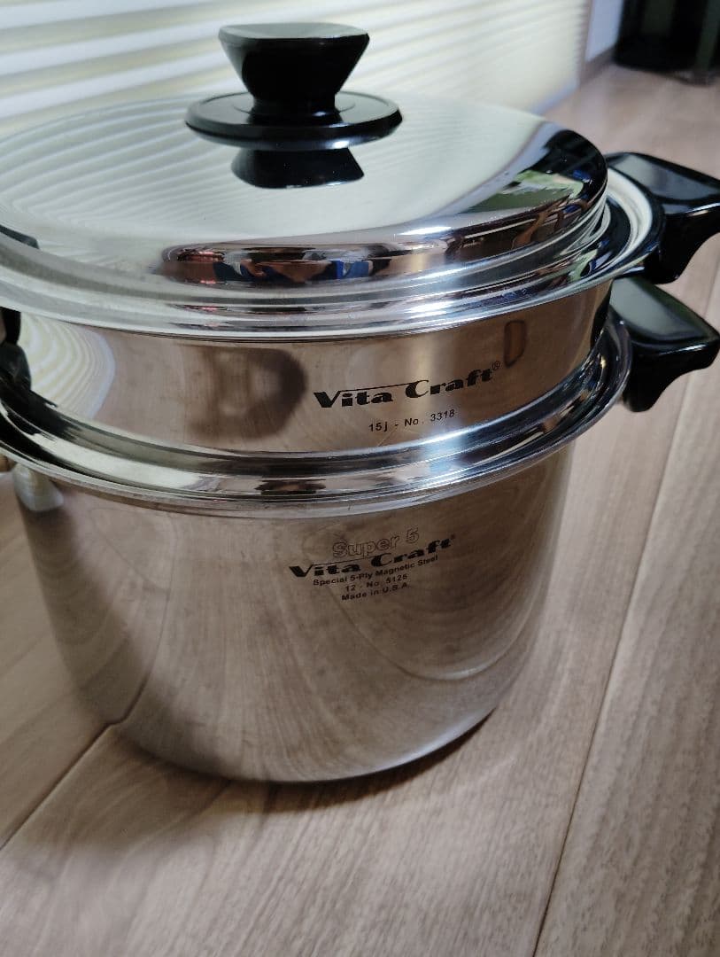 Vita Craft ステンレス鍋と蒸し器セット