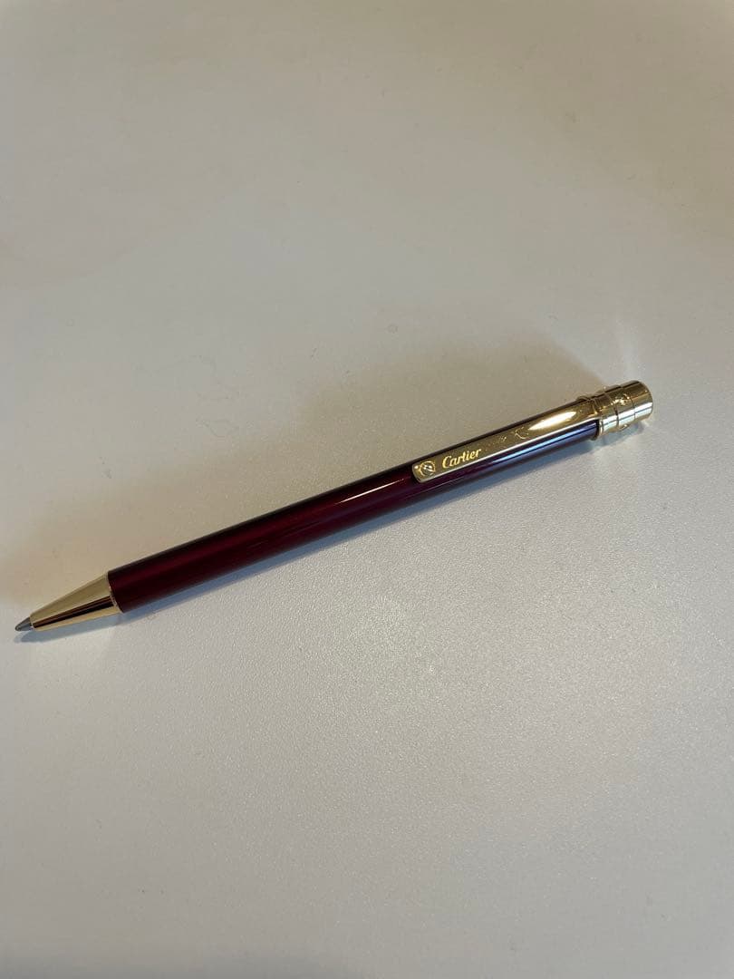 Cartier ワインレッド ボールペンシル本体