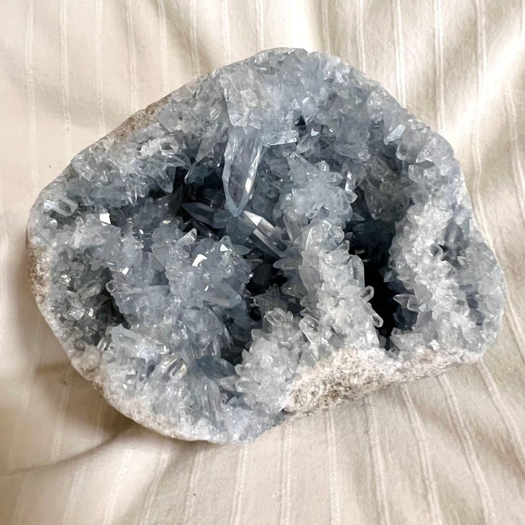 特大ブルーセレスタイト 1014g 天然石 パワーストーン