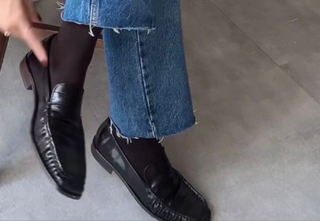 ゆずTodayful/ Squaretoe Gather Loafers