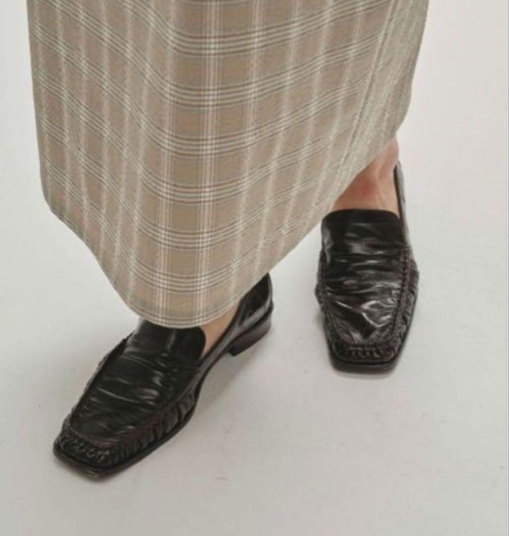 ゆずTodayful/ Squaretoe Gather Loafers