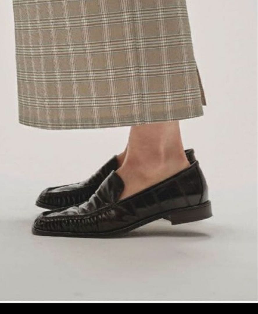 ゆずTodayful/ Squaretoe Gather Loafers