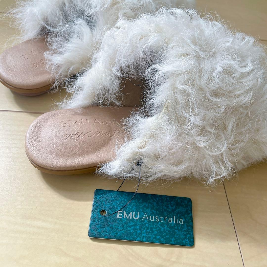 EMU Australia ファー スライドサンダル