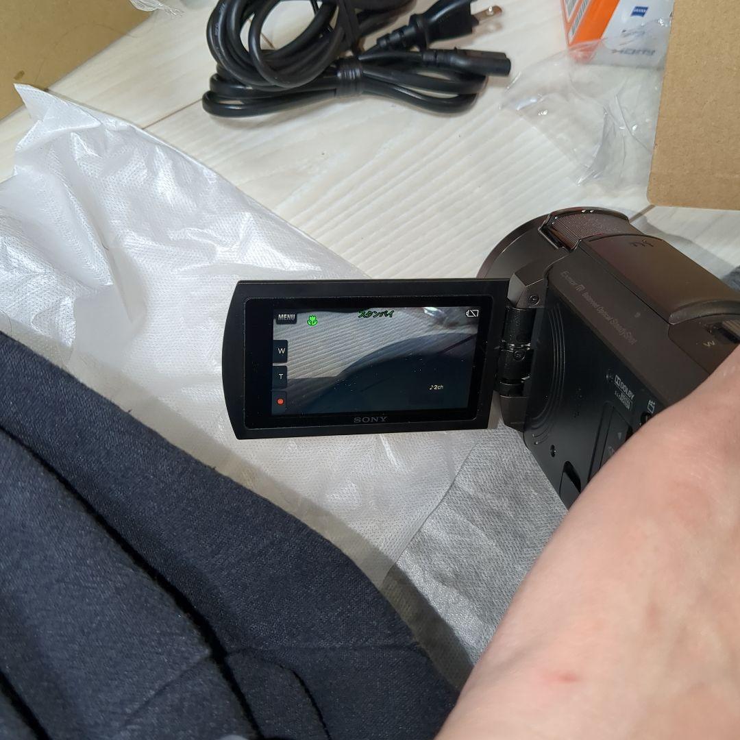 【美品・動作良好】SONY FDR-AX45 ビデオカメラ 本体 4K