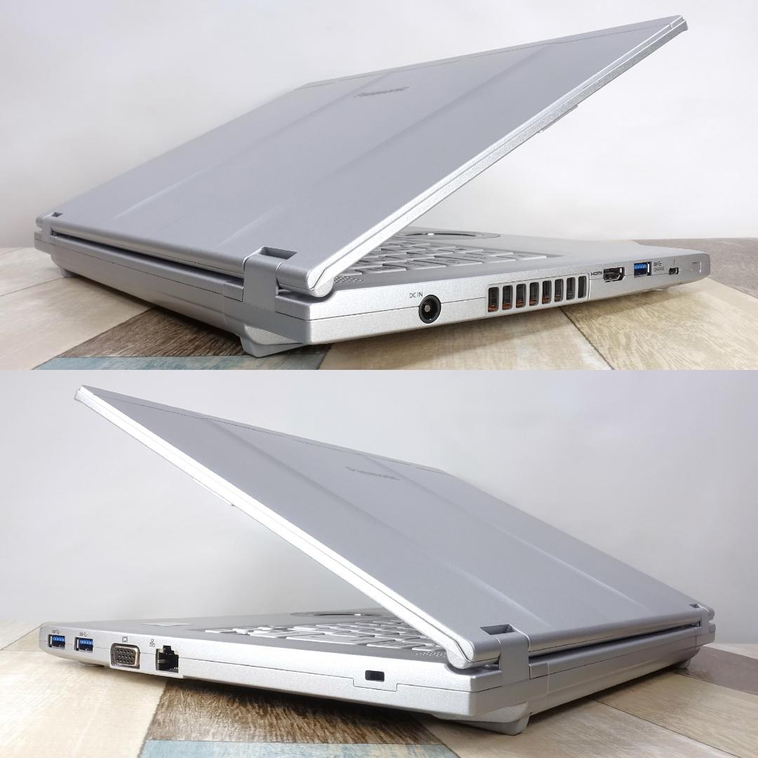 累積使用時間僅少で極美品の１４インチ✨第１０世代ｉ５に超高速ＳＳＤ＆ＤＶＤマルチ