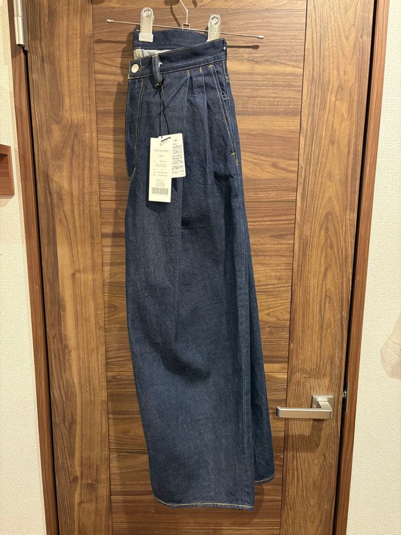 パンツ sublations 2TUCK WIDE DENIM PANTS