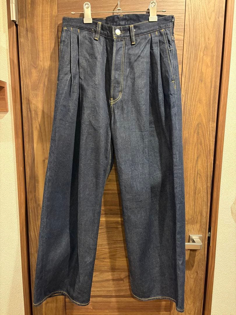 パンツ sublations 2TUCK WIDE DENIM PANTS