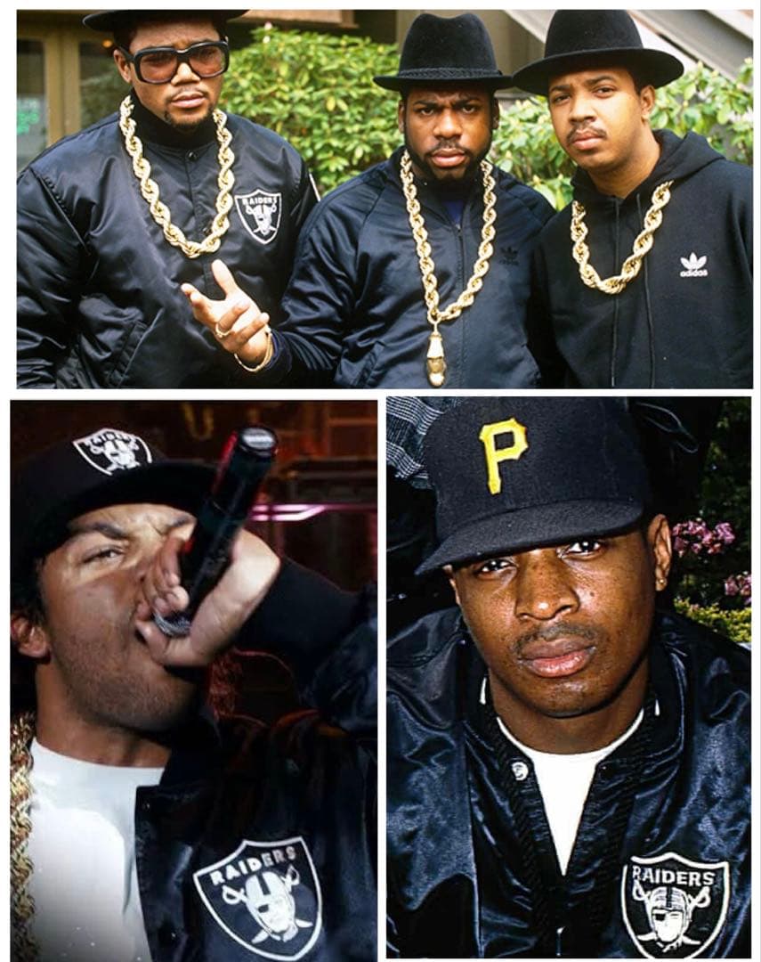 80's USA製 Chalk Line RAIDERS スタジャン