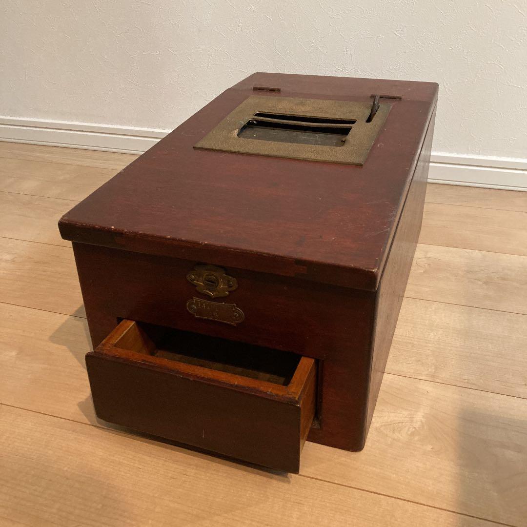 アンティーク　レジスター　木製