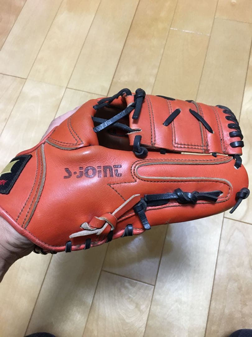 【4478186836】SSK Z-ONE 硬式グローブ オレンジ