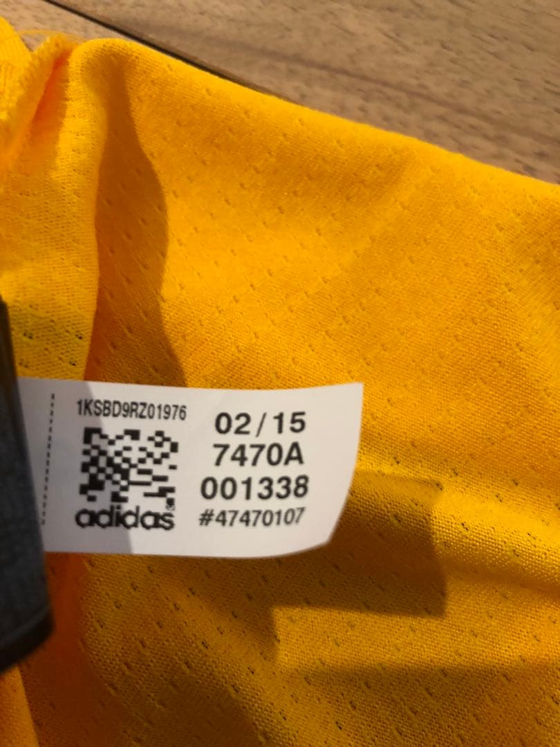 【キューピー】【未使用タグ付】レブロン　CAVS ユニフォーム　黄色