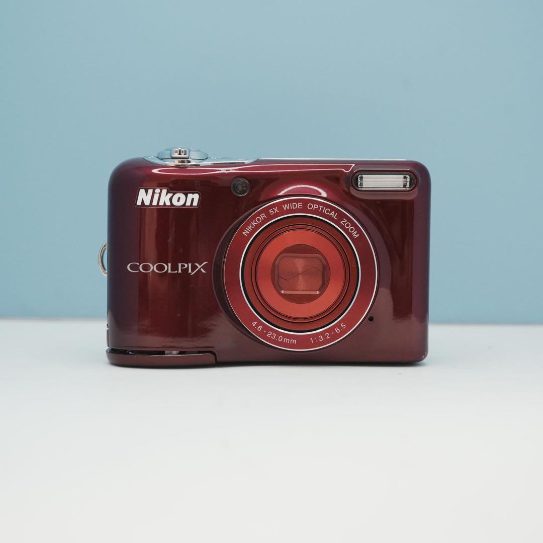 Nikon COOLPIX L32 デジカメ スマホ転送OK a5126