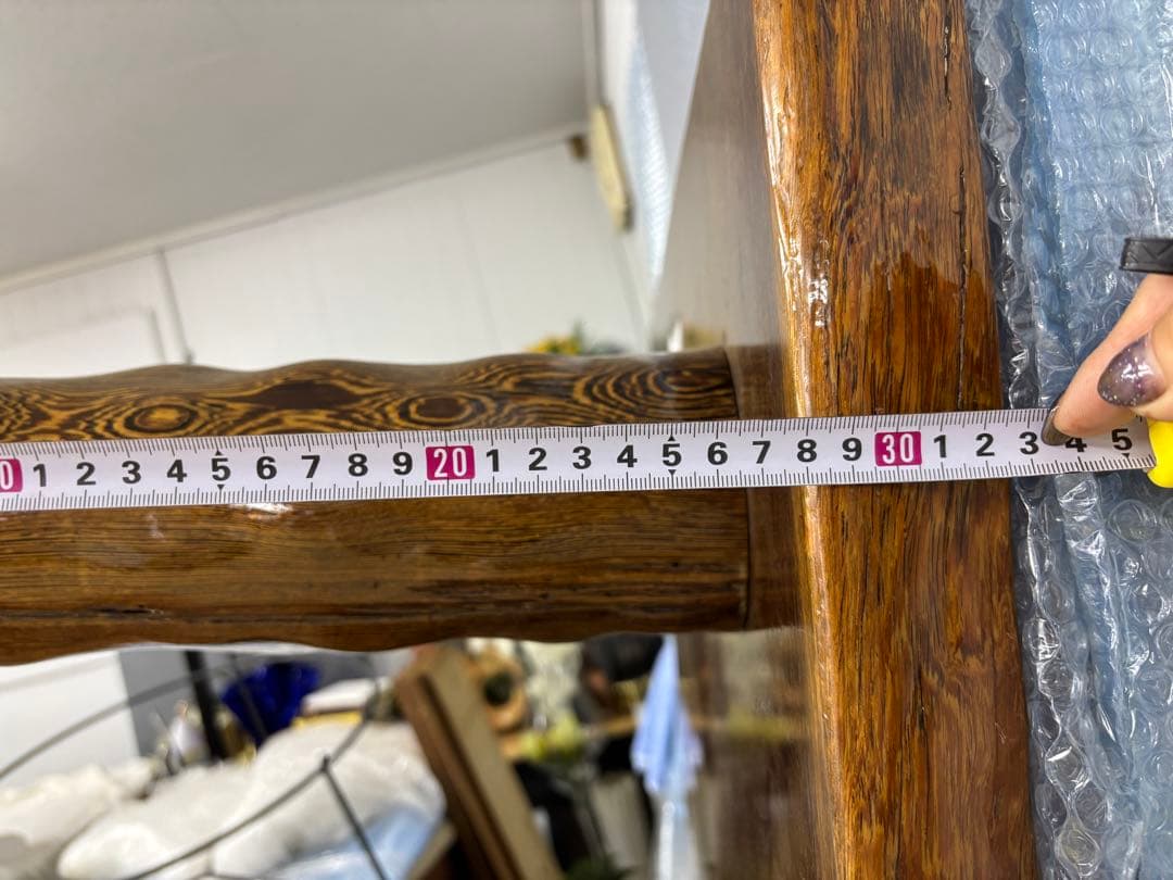 値下げ‼️一枚板 ローテーブル 和モダン ちゃぶ台 レトロ