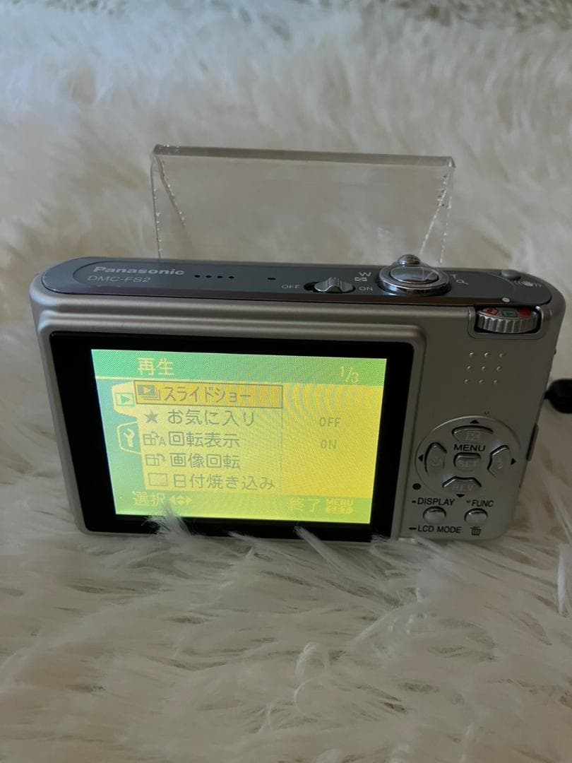 【動作確認済】Panasonic LUMIX DMC-FS2　シルバー
