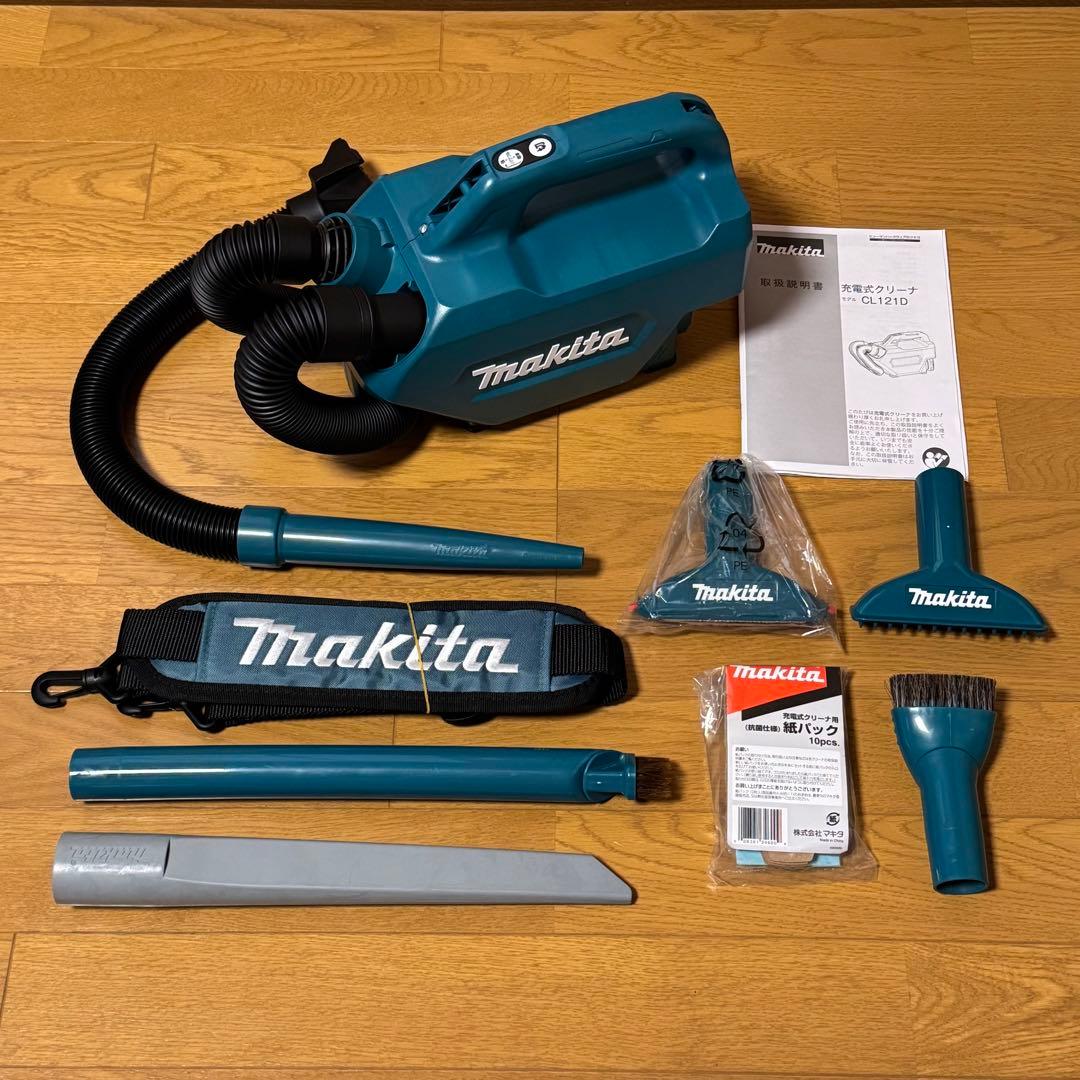 マキタ　CL121D 10.8V充電式クリーナ　ソフトケース付